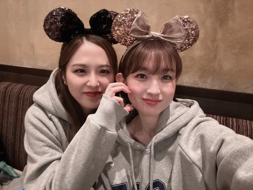 高校時代からの親友とディズニー