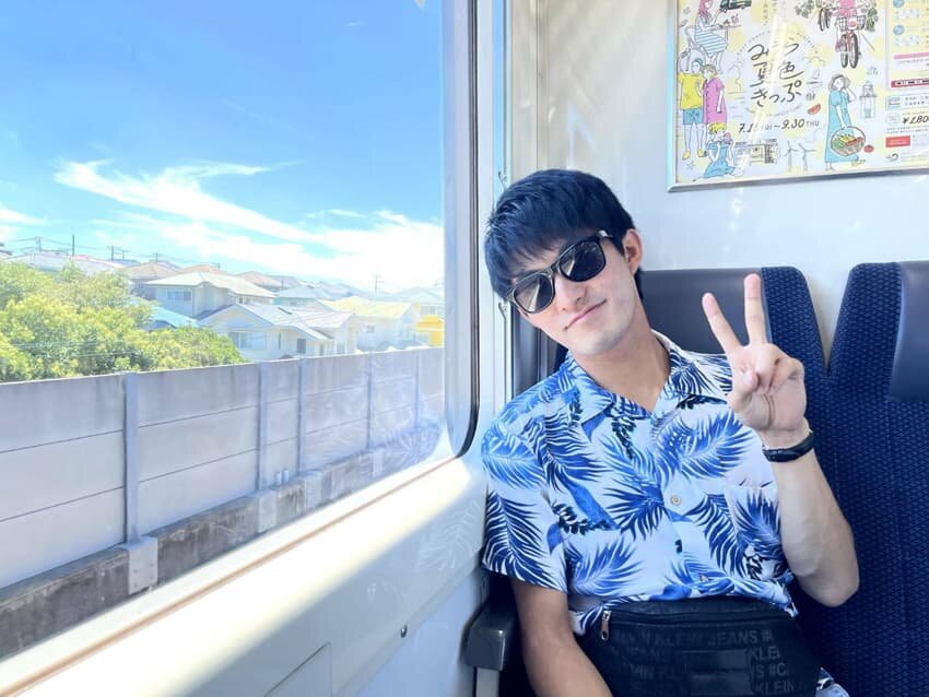 風景を楽しむ電車旅