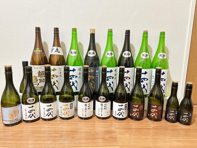 趣味の日本酒あつめ