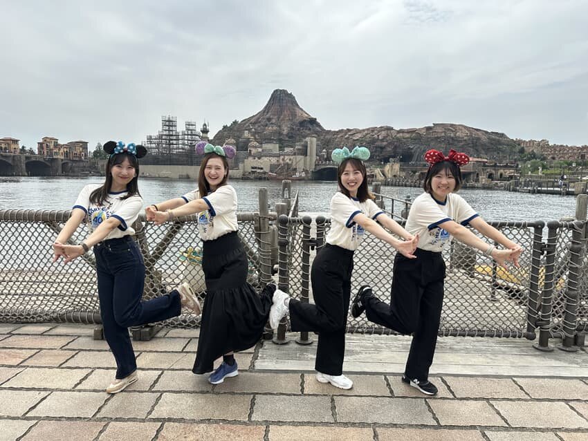 高校の友達とディズニー